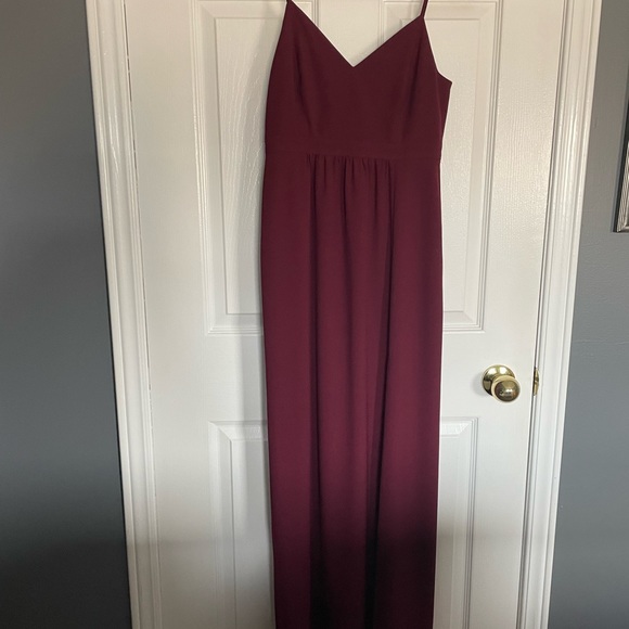 Park & Fifth Valdes dress burgundy - Picture 5 of 7